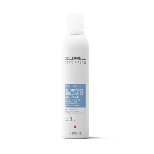Goldwell Stylesign Bodifying Brilliance Mousse 300Ml in Clear