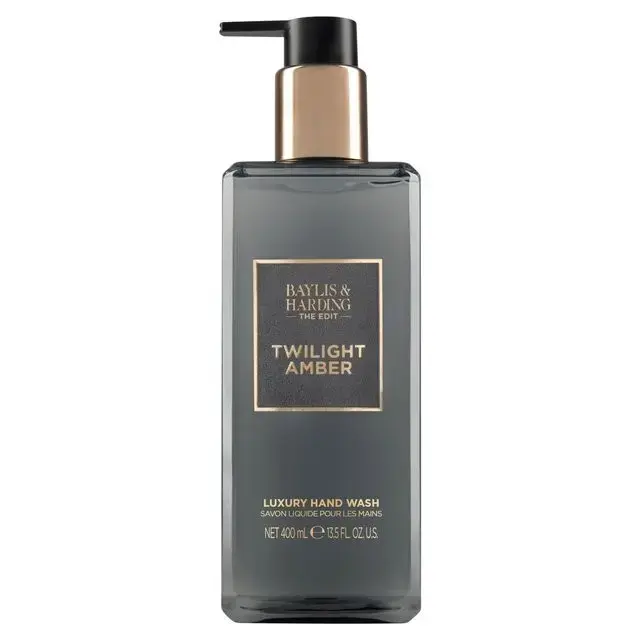 Baylis & Harding the Edit Twilight Amber Luxury Hand Wash Amber, Vertiver & Vanilla 400 Ml