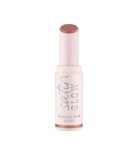 Essence, Satin Glow, Luminous, Cream Lipstick, 01, Whole Latte Love, 3.5 g