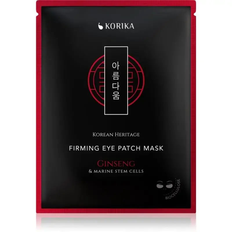 KORIKA Korean Heritage Ginseng & Marine Stem Cells Firming Eye Mask 2pcs