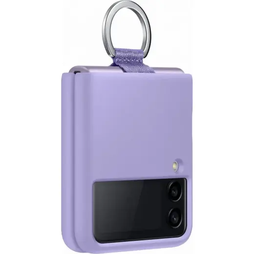 EF-PF711TVE Samsung Silicone Cover for Galaxy Z Flip 3 Lavender