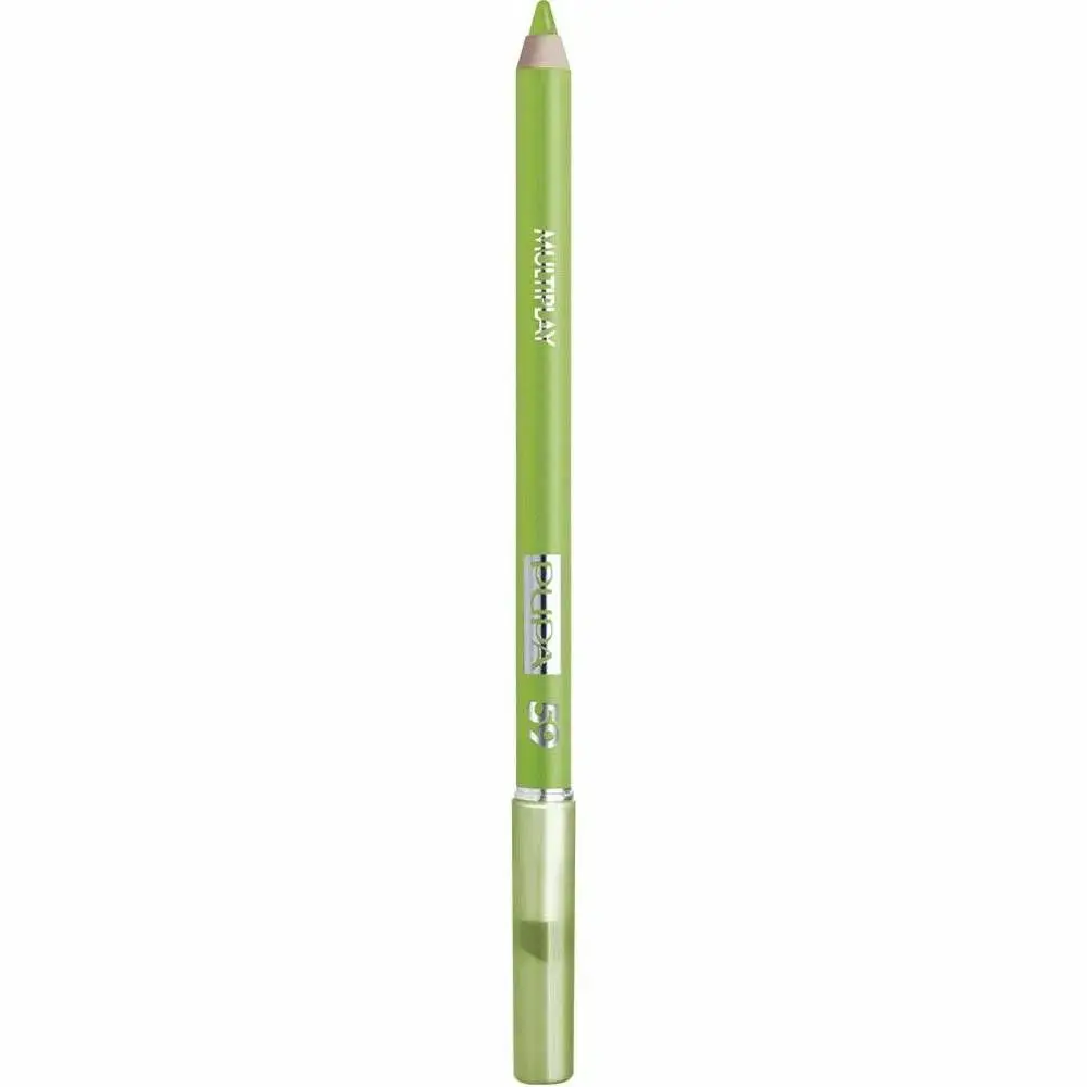 Pupa, Multiplay, Double-Ended, Eyeshadow & Kajal Eyeliner 2-In-1, 57, Petrol Blue, 1.2 g *Tester