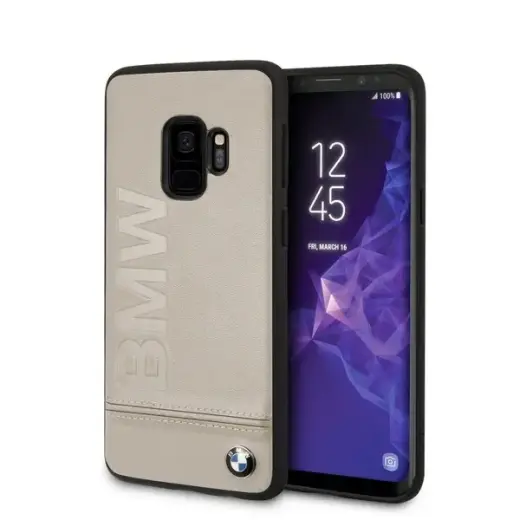 Etui hardcase BMW BMHCS9LLST S9 G960 beżowy|taupe