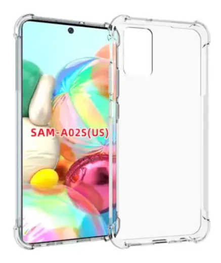 Fusion anti shock 0.5 mm silicone case for Samsung A025 Galaxy A02S transparent