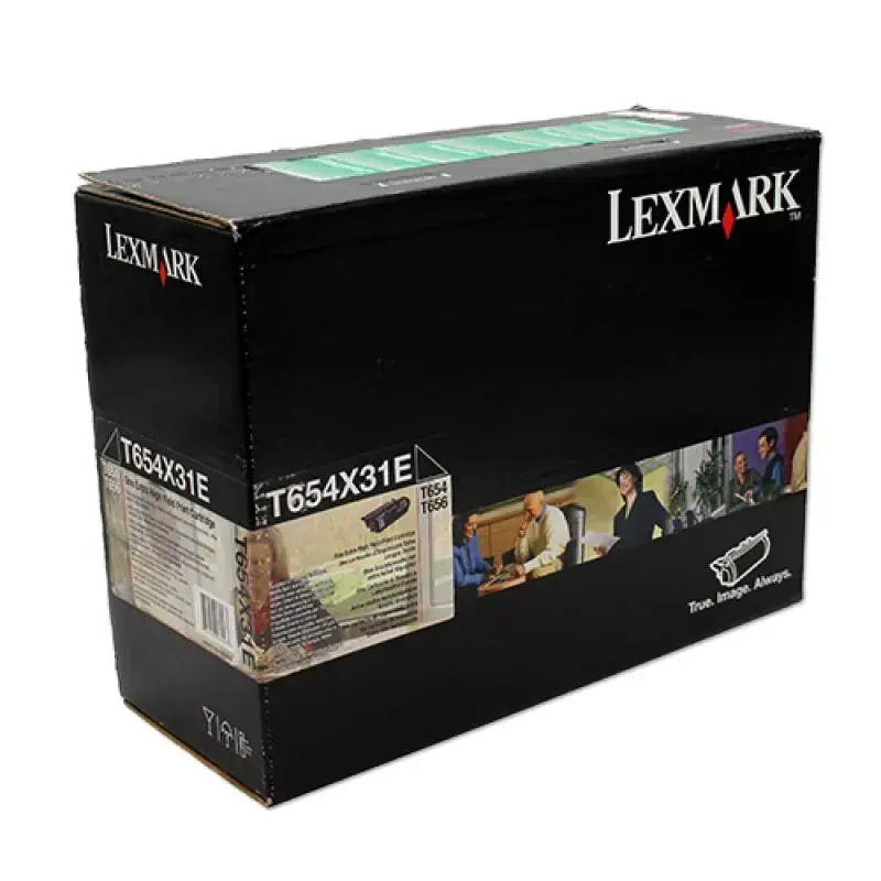 Lexmark Cartridge Black Schwarz (T654X31E)