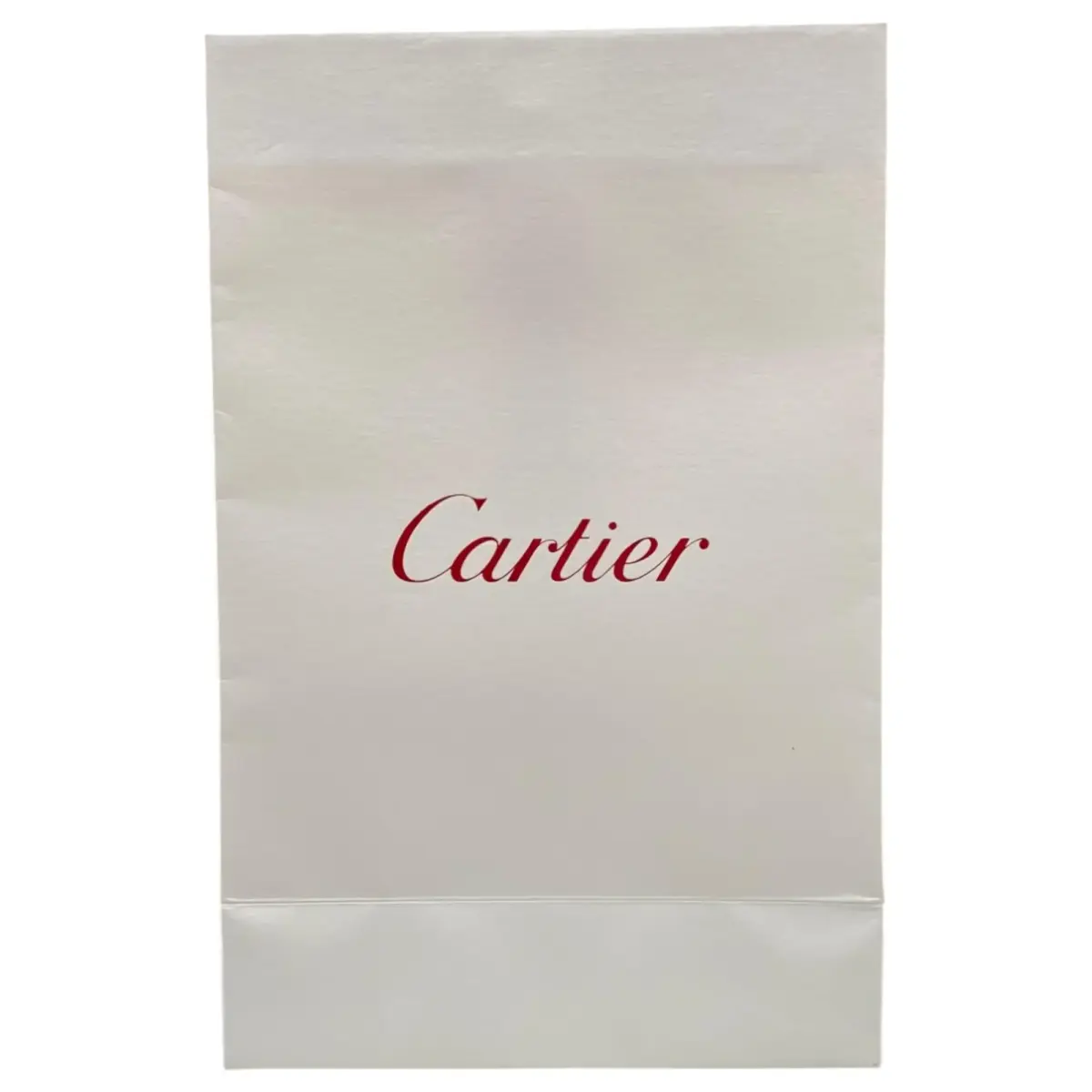 Set, Cartier, Cartier, Shopping, GWP Cardboard Bag, White, 10 pcs