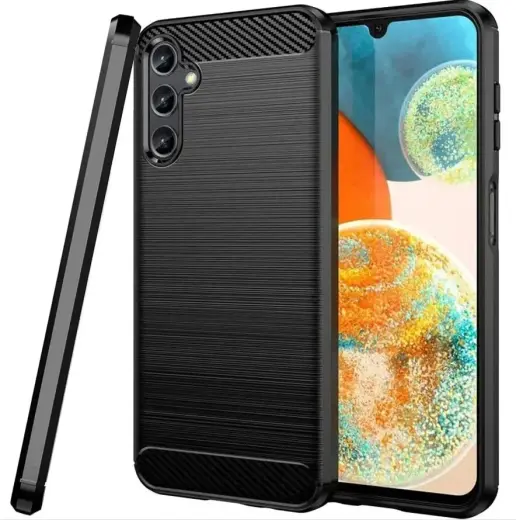 Fusion Trust silicone back case for Samsung A346 Galaxy A34 5G black