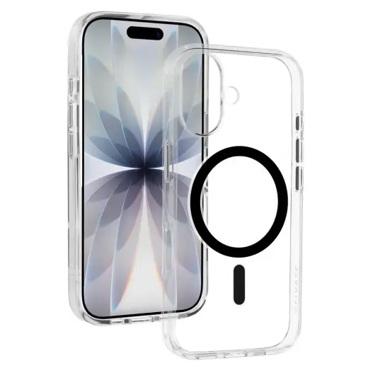 Liavec Pure telefono dėklas iPhone 17 juodas