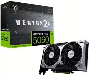 Videokarte MSI GeForce RTX 5060 8GB VENTUS 2X OC (DLSS 4)