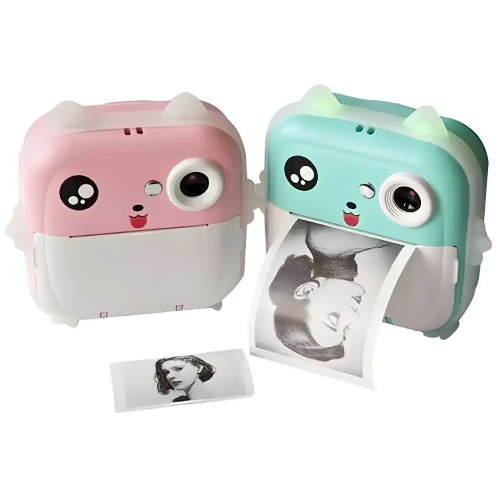 Instant camera for children MajesticLine rozā