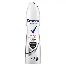 Rexona Active Protection+ Invisible Antyperspirant W Aerozolu Dla Kobiet 150 Ml