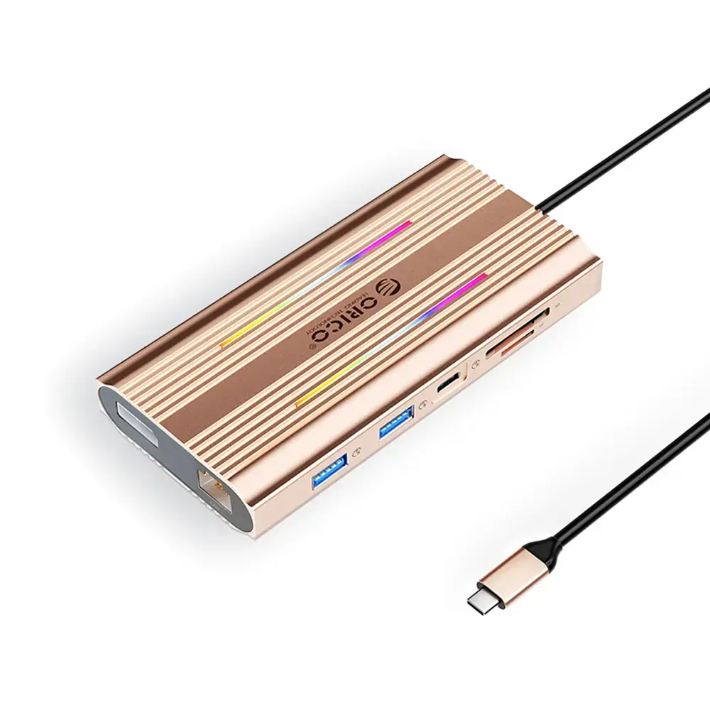 Orico XDR 12-in-1 RGB USB-C Docking