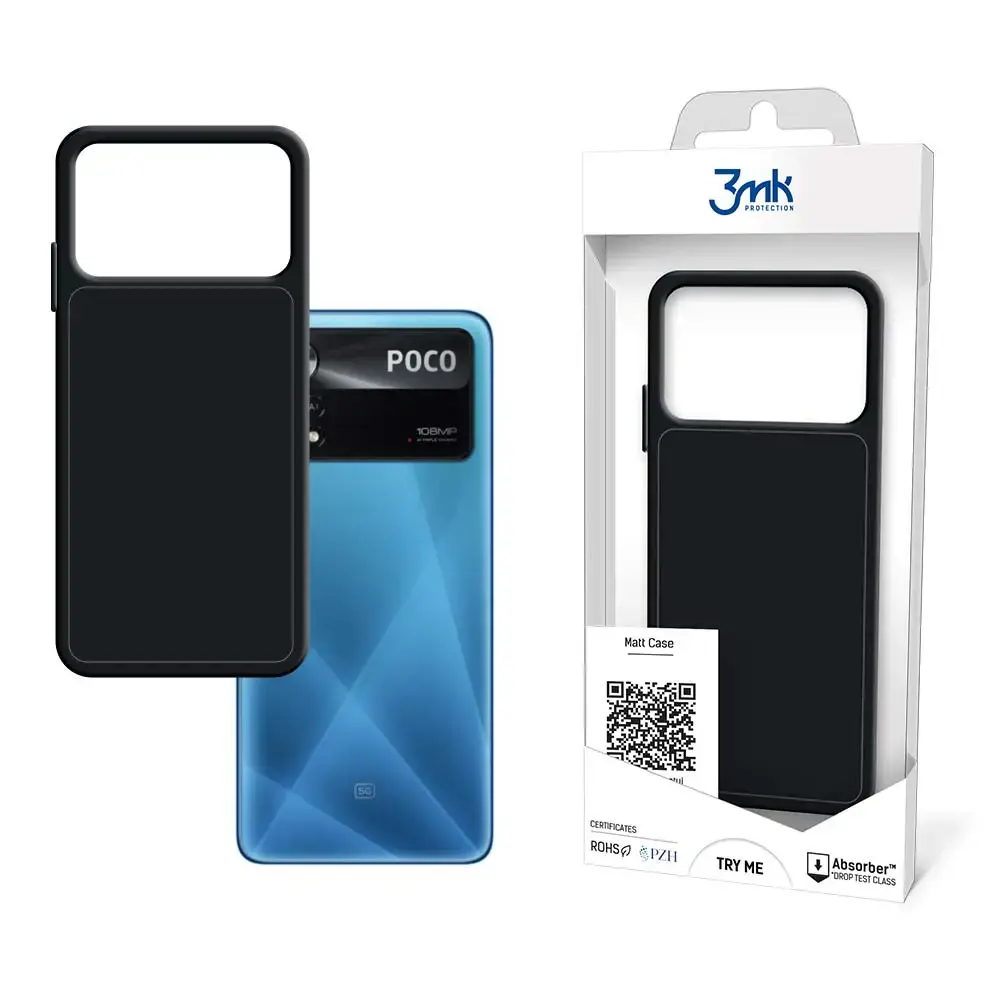 Xiaomi POCO X4 Pro 5G - 3mk Matt Case black