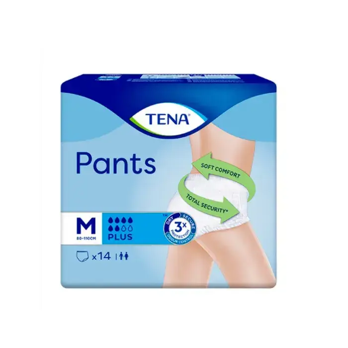 TENA Plus Size Pants, Medium, 14