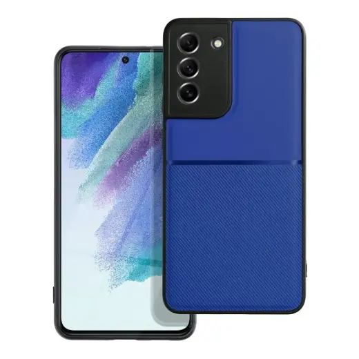 NOBLE maciņš telefonam Samsung Galaxy S21 FE 5G zils