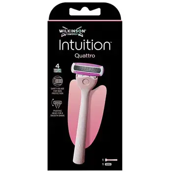 Wilkinson Sword Intuition Quattro - Holicí strojek + 1 hlavice