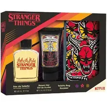 Stranger Things Gift set EDT 100 ml, shower gel 150 ml and toiletry bag