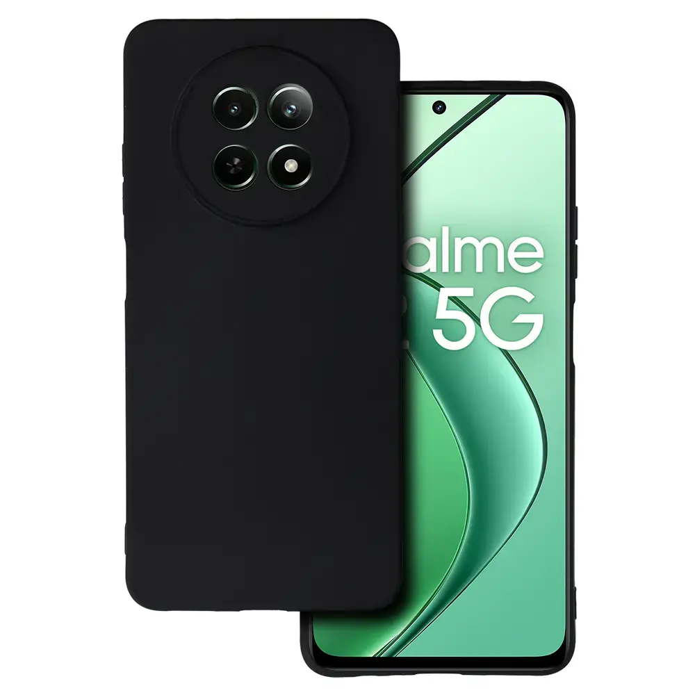 Back Case MATT for REALME 12 5G Black