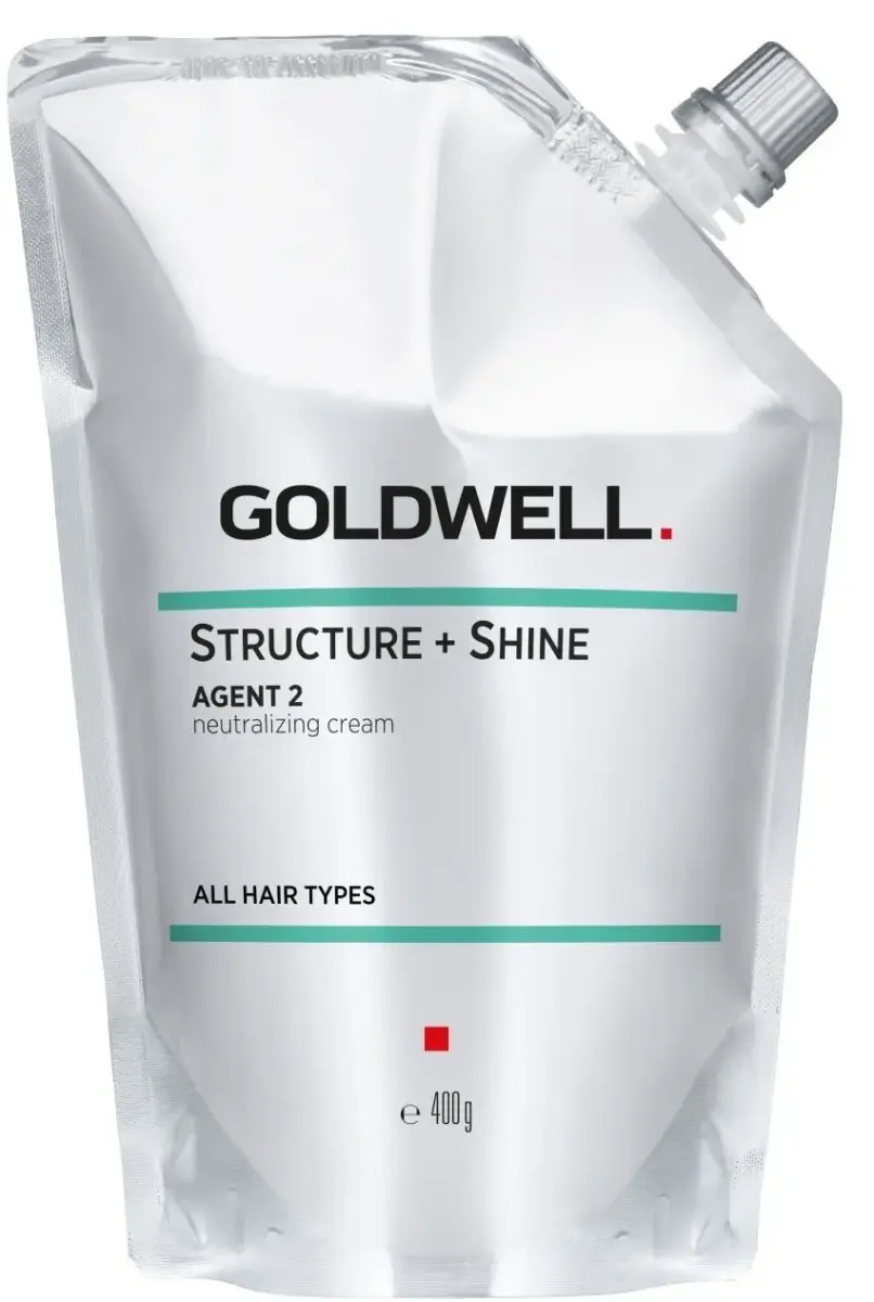 Goldwell Structure + Shine Agent 2 Neutralizing Cream All Hair Types 13.6 Ounce 400 Milliliters