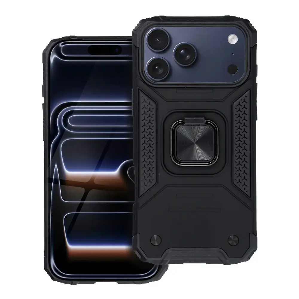 NITRO maciņš telefonam iPhone 17 Pro Max melns