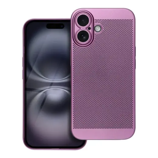 Breezy phone case for iPhone 16 purple