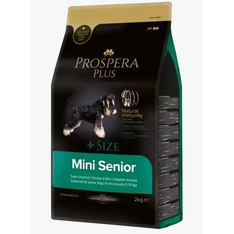 Barība suņiem – Prospera Plus Mini Senior, 2 kg