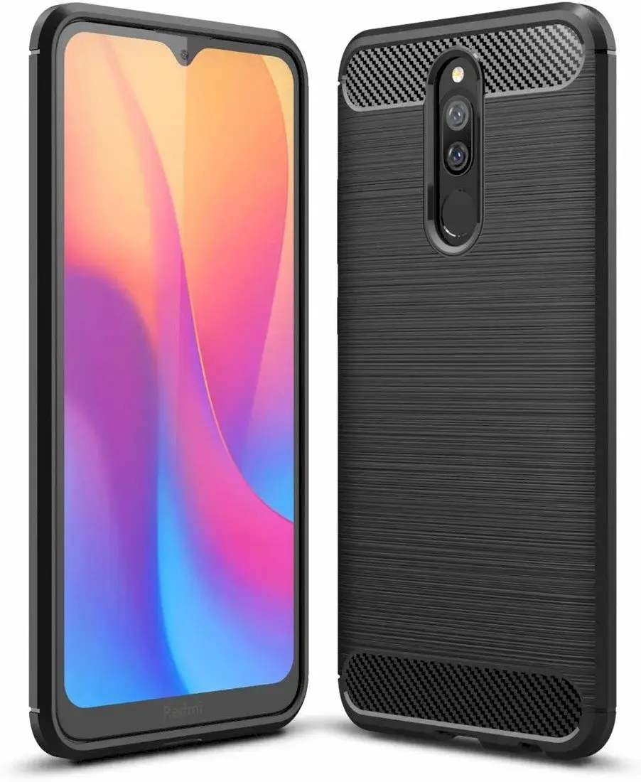 Fusion Trust Back Case Силиконовый чехол для Xiaomi Redmi 8 | 8A Черный