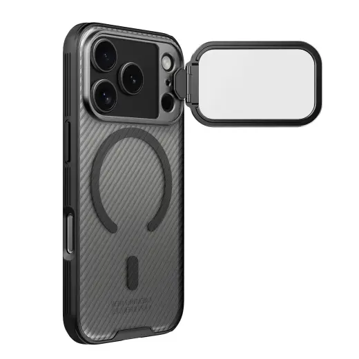 Nillkin CamShield Prop Magnetic Case for Apple iPhone 17 Pro Transparent Black