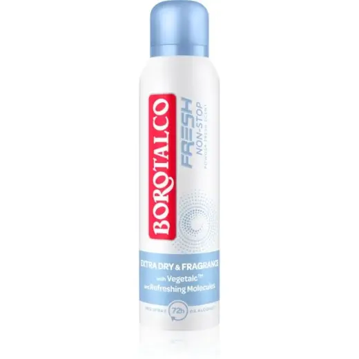 Borotalco Non-Stop Fresh Powder Fresh Deodorant Spray 72h 150 Ml