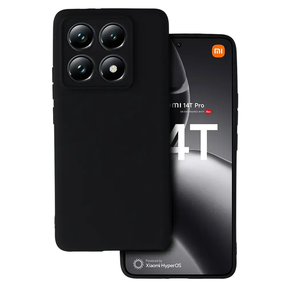 Back Case MATT for XIAOMI 14T PRO Black