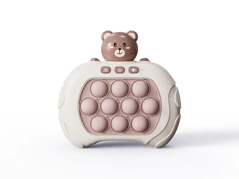 SKILL GAME TEDDY (POP IT) BROWN