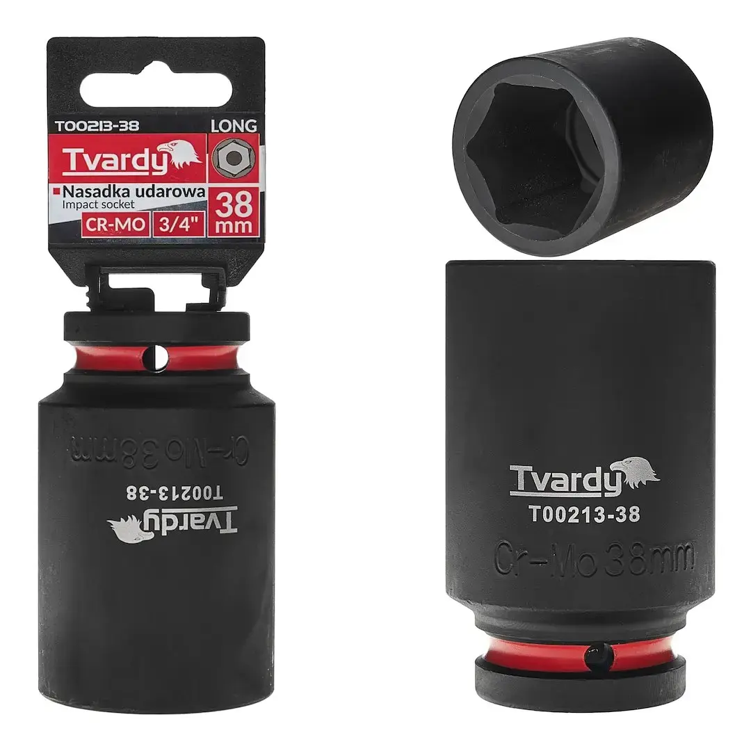 Deep Impact Socket 3/4" 6PT 38mm CR-MO