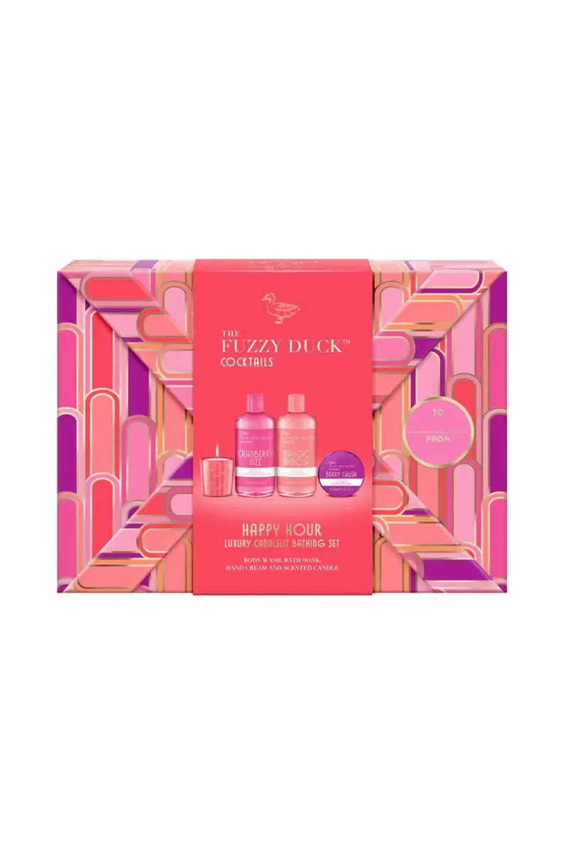Debenhams the Fuzzy Duck Cotswold Cocktails Luxury Candlelit Bathing Gift Set