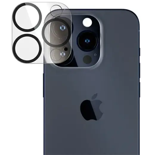 PanzerGlass PicturePerfect iPhone 15 Pro 6.1" | 15 Pro Max 6.7" czarny|black 1137 camera lens
