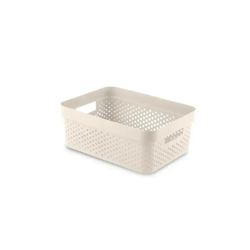 Kaste Infinity Recycled 11L 36x27x14cm oāzes balta
