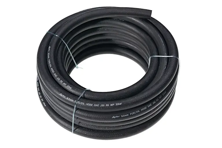 Rubber fuel hose reinforced 3-layer fi 6,3 mm/1 mb (10m w rolce/ in roll)