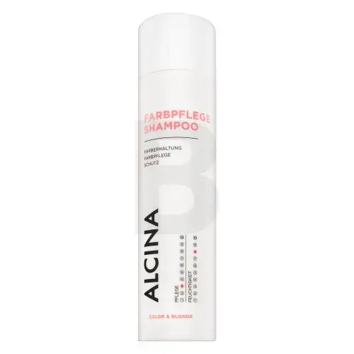 Alcina Color & Blonde Shampoo nourishing shampoo for colored, chemically treated and lightened hair 250 ml