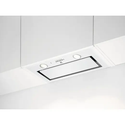 Electrolux tvaika nosūcējs (iebūv.), balts, 54 cm