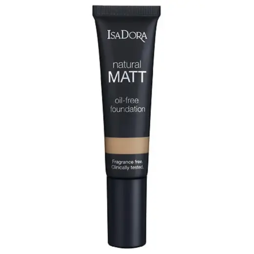 IsaDora, Natural Matt, Oil-Free, Matte, Liquid Foundation, 18, Almond, 35 ml