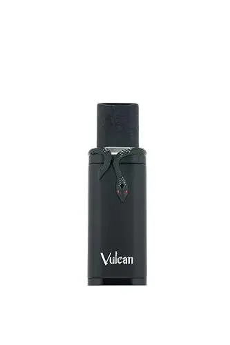 French Avenue Vulcan Black Extrait De Parfum, Woody-Leather Fragrance, Black Bottle, 3.4 FL OZ