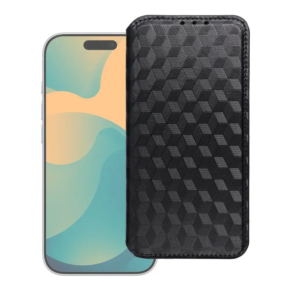 Flip case for Xiaomi Redmi NOTE 15 5G Cubic Book black