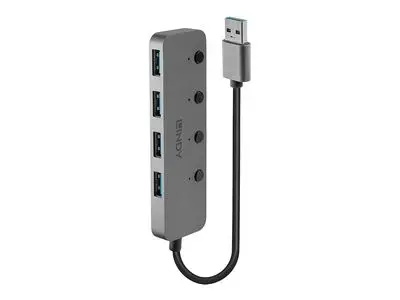Lindy - hub - 4 ports