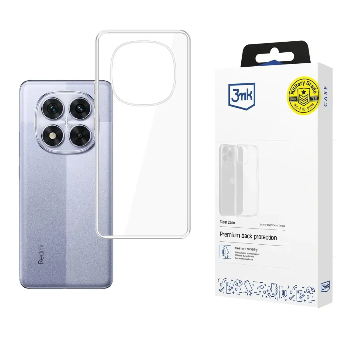 3MK Clear Case Redmi Note 14 Pro+