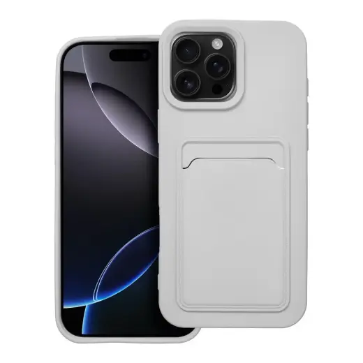 Case for iPhone 16 PRO MAX Card Case white