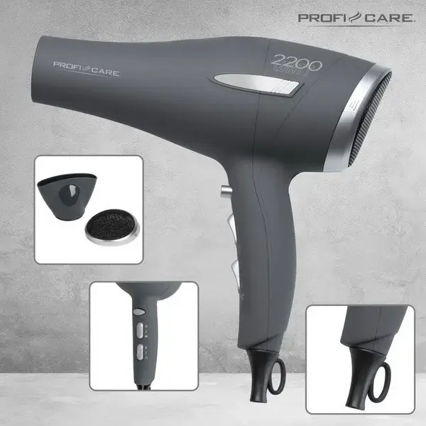 Proficare Professional Hairdryer PC-HT 3045 Anthracite