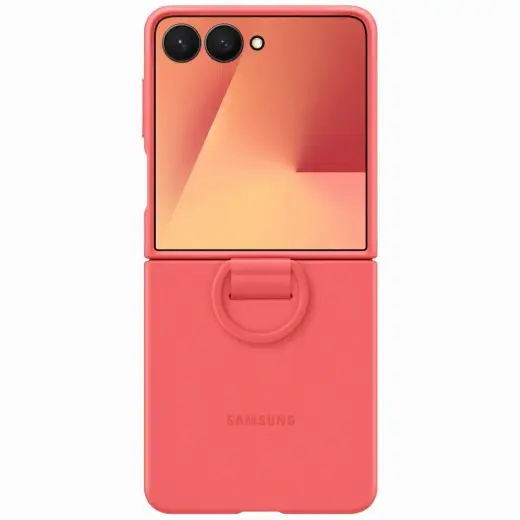Case Samsung Ring Case for Galaxy Z Flip7 red