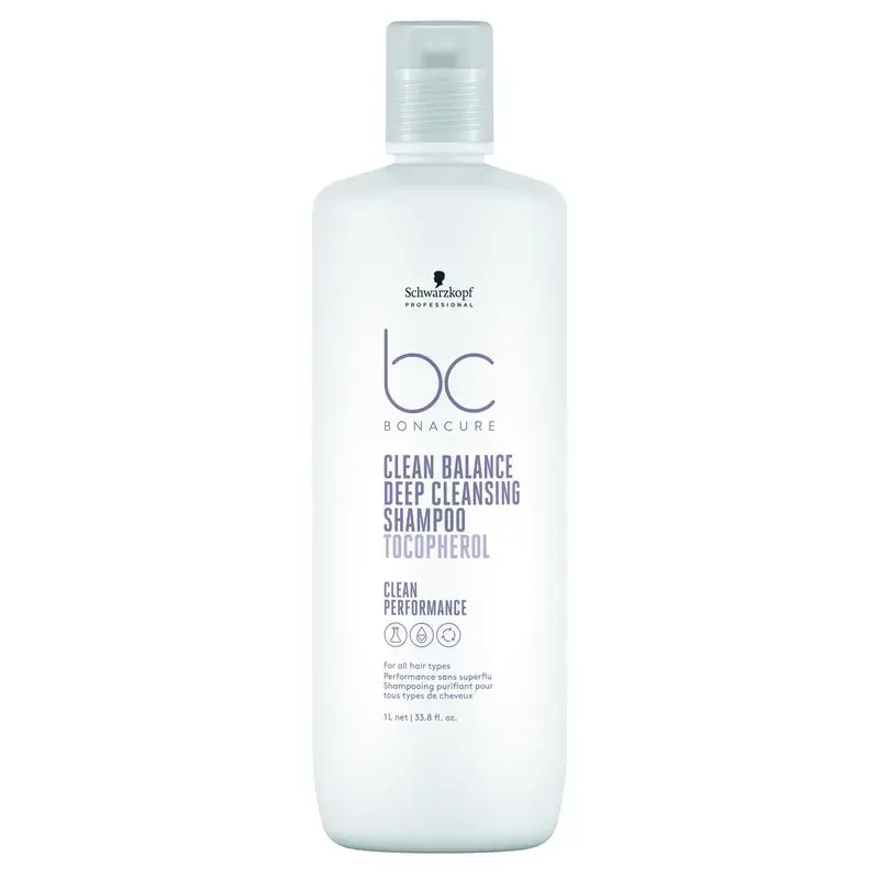 Schwarzkopf BC Bonacure Clean Balance Deep Cleansing  Shampoo 1000ml