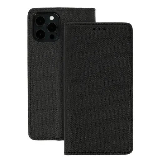 Smart Book MAGNET raamatutüüpi telefoni ümbris iPhone 18 Pro must