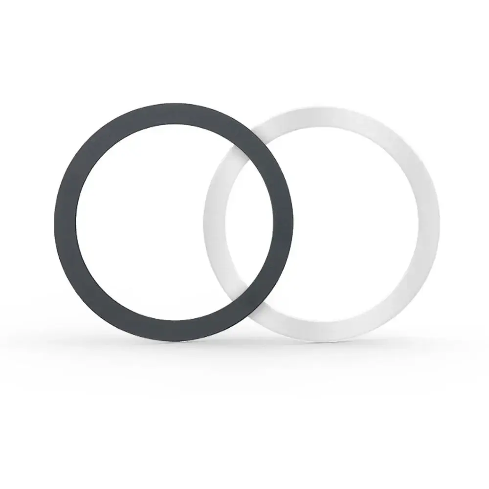 Tech-Protect MagMat MagSafe magnetic ring universal - black | silver (2 pcs.)
