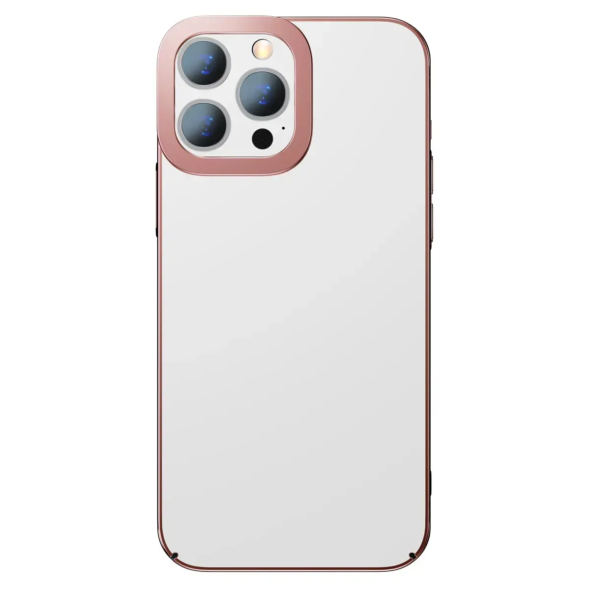 Baseus Glitter Transparent Case for iPhone 13 Pro Max (pink)